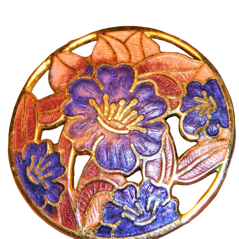 Timeless Vintage Cloisonné Post Earrings*** Host Pick***